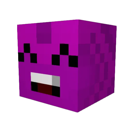 Zarayy Minecraft avatar head, 3D render