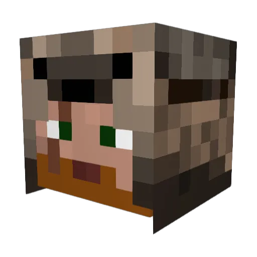 Zarceto2011 Minecraft avatar head, 3D render