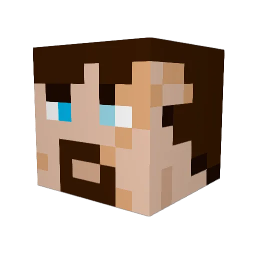 Zaren1997 Minecraft avatar head, 3D render