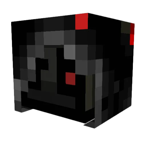 Zarganon Minecraft avatar head, 3D render