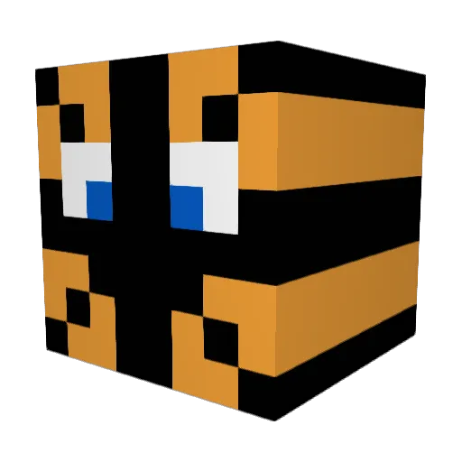Zargual Minecraft avatar head, 3D render