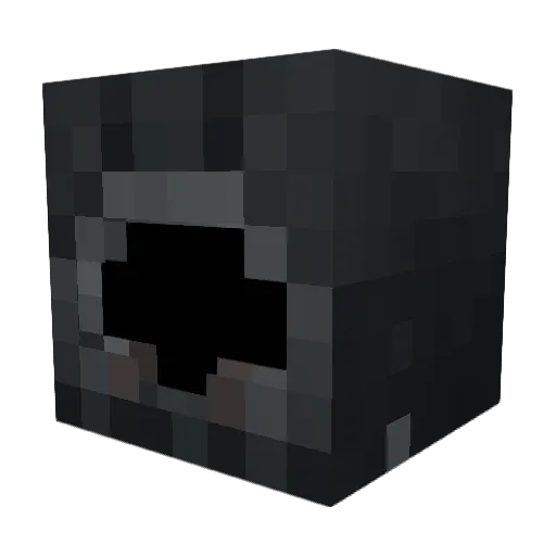 Zariax_15 Minecraft avatar head, 3D render