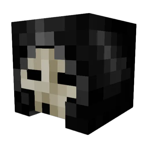 Zarshfr Minecraft avatar head, 3D render
