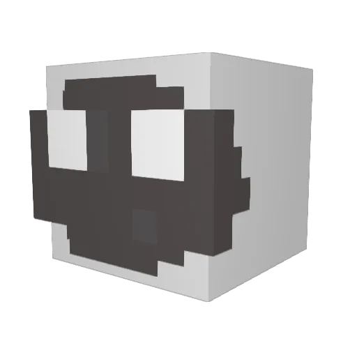 ZaunsIsDaddy Minecraft avatar head, 3D render