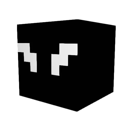 Zaveral Minecraft avatar head, 3D render