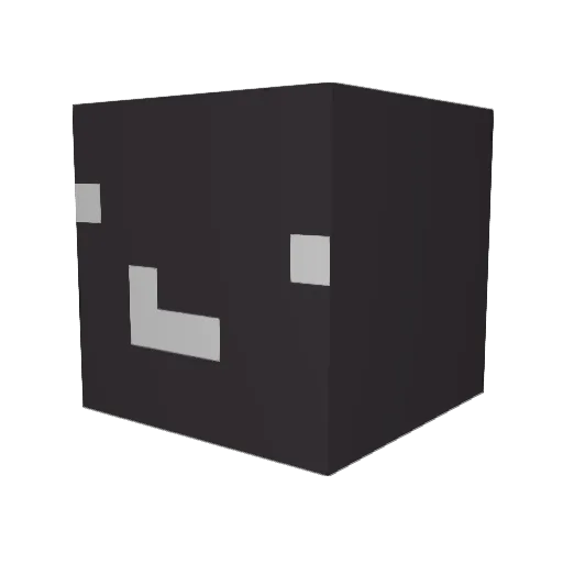 ZavoD404 Minecraft avatar head, 3D render