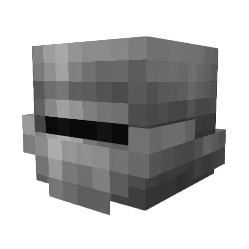 ZawEasy14 Minecraft avatar head, 3D render