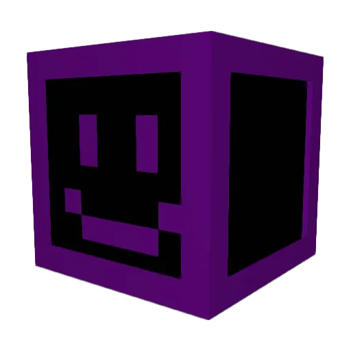 Zawark Minecraft avatar head, 3D render