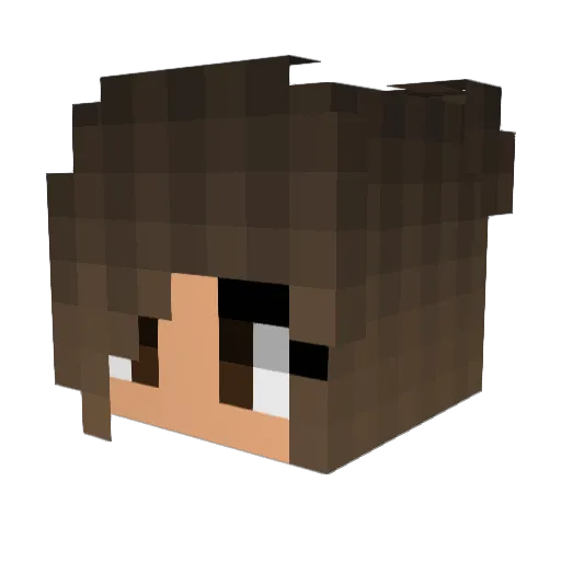 Zaxis5000 Minecraft avatar head, 3D render