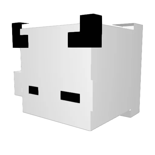 ZayGaming0 Minecraft avatar head, 3D render