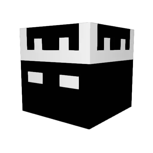 Zayoxxx Minecraft avatar head, 3D render