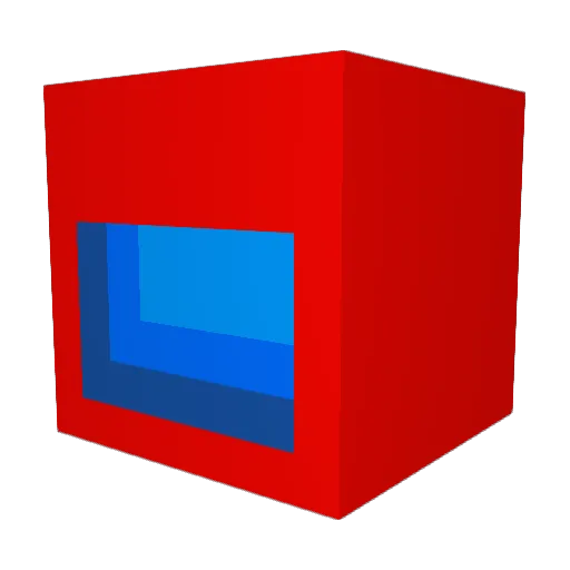 Zazabanoid Minecraft avatar head, 3D render