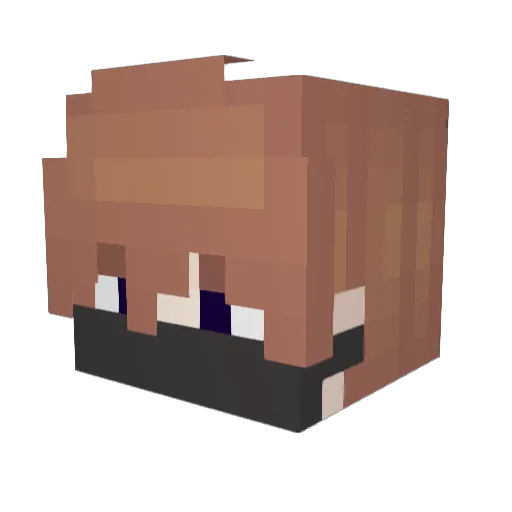 Zazer_PvP Minecraft avatar head, 3D render