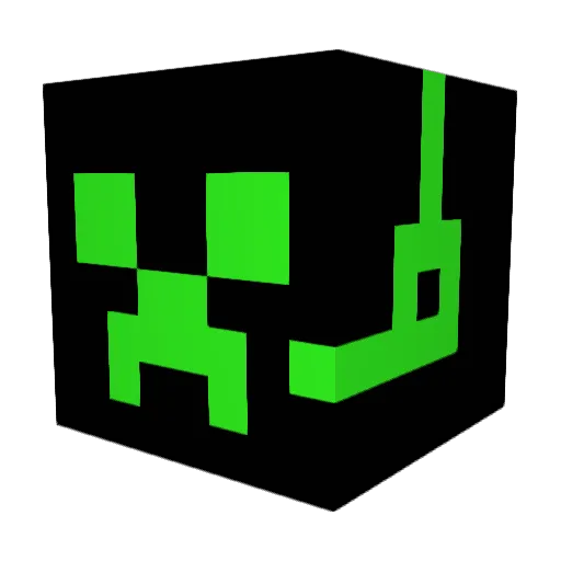 Zbacks_ Minecraft avatar head, 3D render