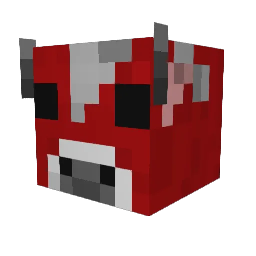 ZbotGaming2006 Minecraft avatar head, 3D render