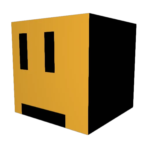 Zbr0s Minecraft avatar head, 3D render