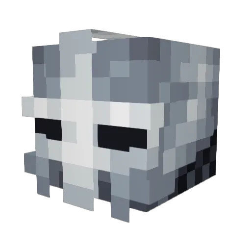 Zcar78 Minecraft avatar head, 3D render
