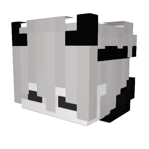 Zdistinct Minecraft avatar head, 3D render