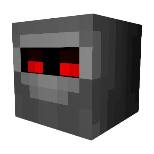 ZdsHD Minecraft avatar head, 3D render