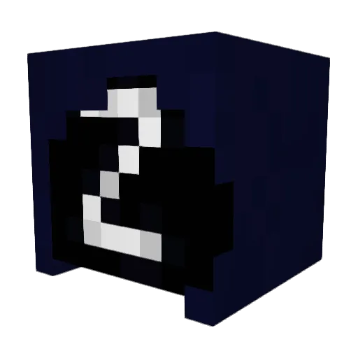 Ze1dr4ke Minecraft avatar head, 3D render