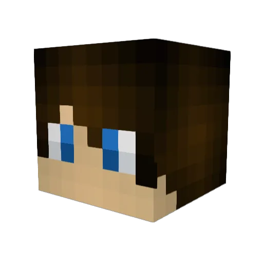 ZeDo84 Minecraft avatar head, 3D render