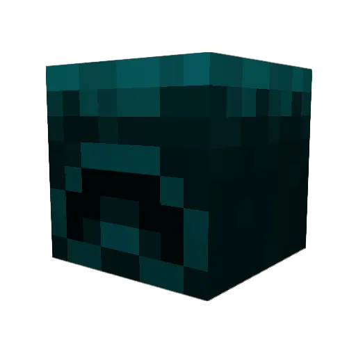 ZeRoAAV Minecraft avatar head, 3D render