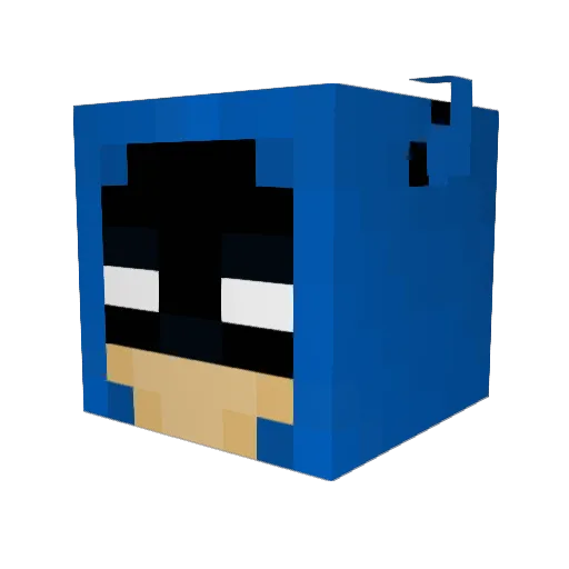 ZeRoT1979 Minecraft avatar head, 3D render
