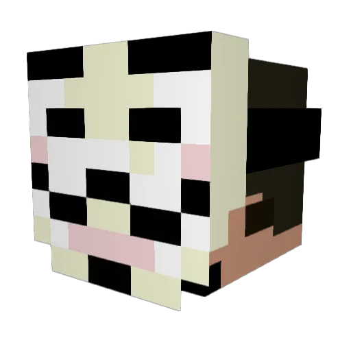 ZeRoyalViking126 Minecraft avatar head, 3D render