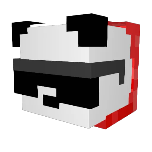 ZeStGoD234 Minecraft avatar head, 3D render