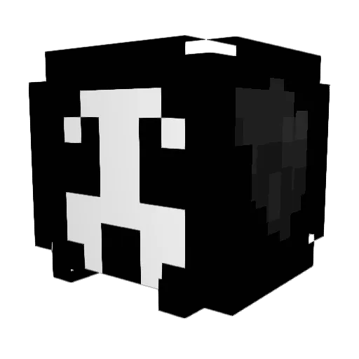 ZeYroX_DyNamic Minecraft avatar head, 3D render