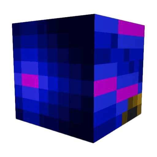 ZeZin01 Minecraft avatar head, 3D render