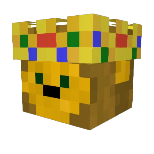 ZealDidIt Minecraft avatar head, 3D render