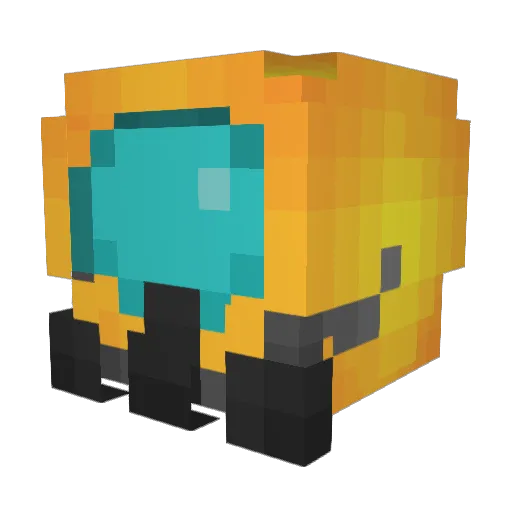 ZealSolstice Minecraft avatar head, 3D render