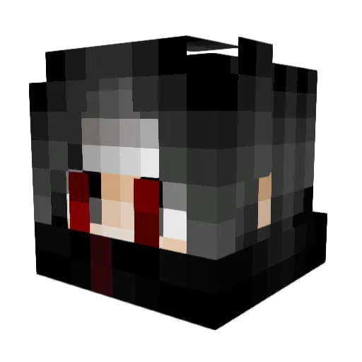 Zealous8577 Minecraft avatar head, 3D render