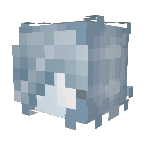 Zealous_Angel Minecraft avatar head, 3D render
