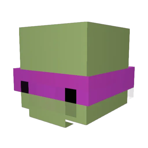 ZeanixDK Minecraft avatar head, 3D render