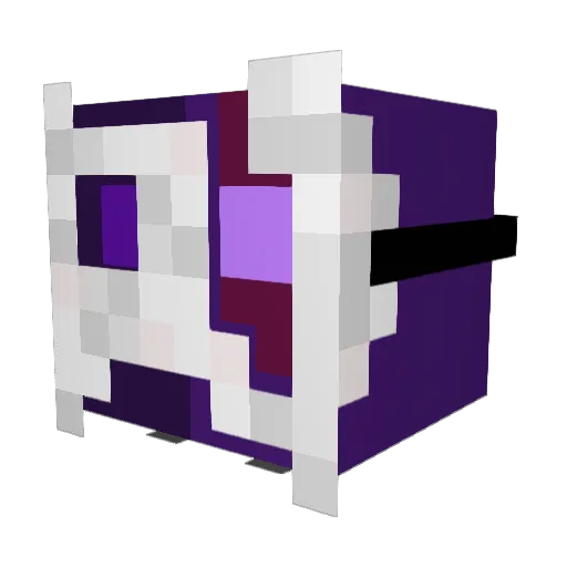 Zeath_435 Minecraft avatar head, 3D render