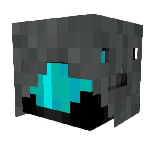 Zebes_Fanatic Minecraft avatar head, 3D render