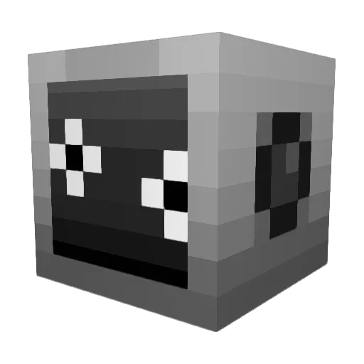 Zebra_1023 Minecraft avatar head, 3D render
