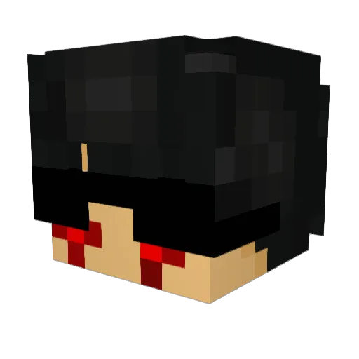 ZebulonEz Minecraft avatar head, 3D render
