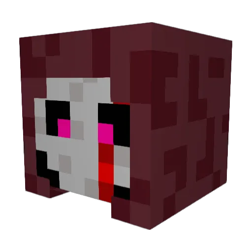 ZedCinnamon Minecraft avatar head, 3D render