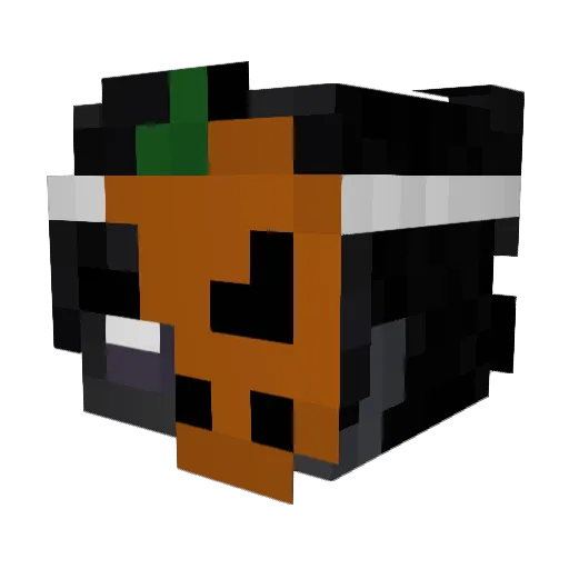 Zedz0r Minecraft avatar head, 3D render