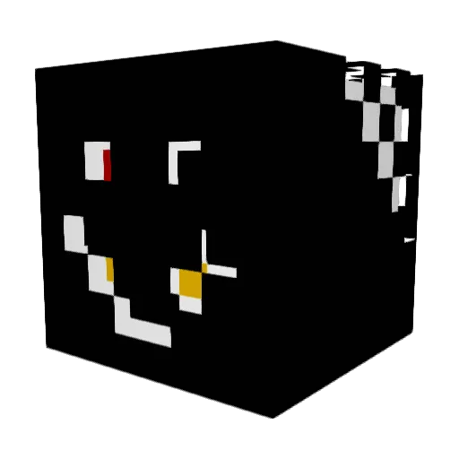 ZeeKee_CzeCza Minecraft avatar head, 3D render