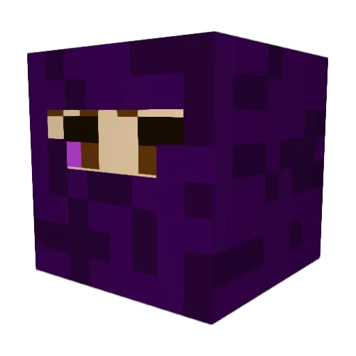 ZeebyJeeby Minecraft avatar head, 3D render