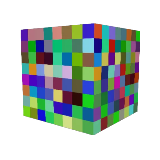 Zeedier_NRGM Minecraft avatar head, 3D render