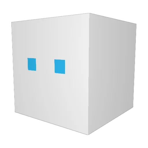 Zeedr99 Minecraft avatar head, 3D render