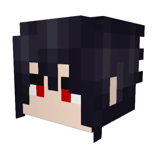Zeeeby09 Minecraft avatar head, 3D render