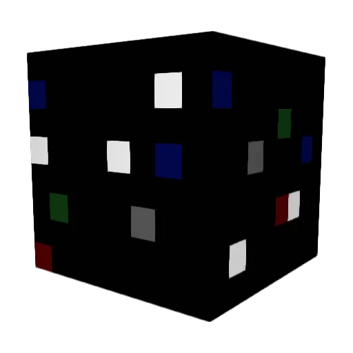 Zeerr00 Minecraft avatar head, 3D render