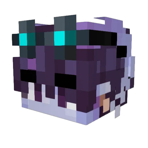 ZefearMi Minecraft avatar head, 3D render