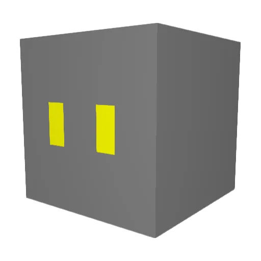 ZeffNyx Minecraft avatar head, 3D render
